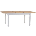 Brighton Grey Painted Extending Dining Table (1.8 m-2.3 m) - Grade B