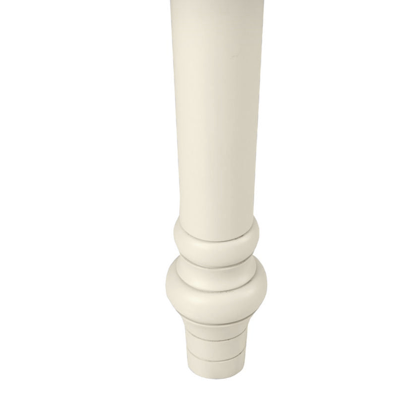 Brighton Warm White Painted Extending Dining Table (1.8 m-2.3 m) - Grade B