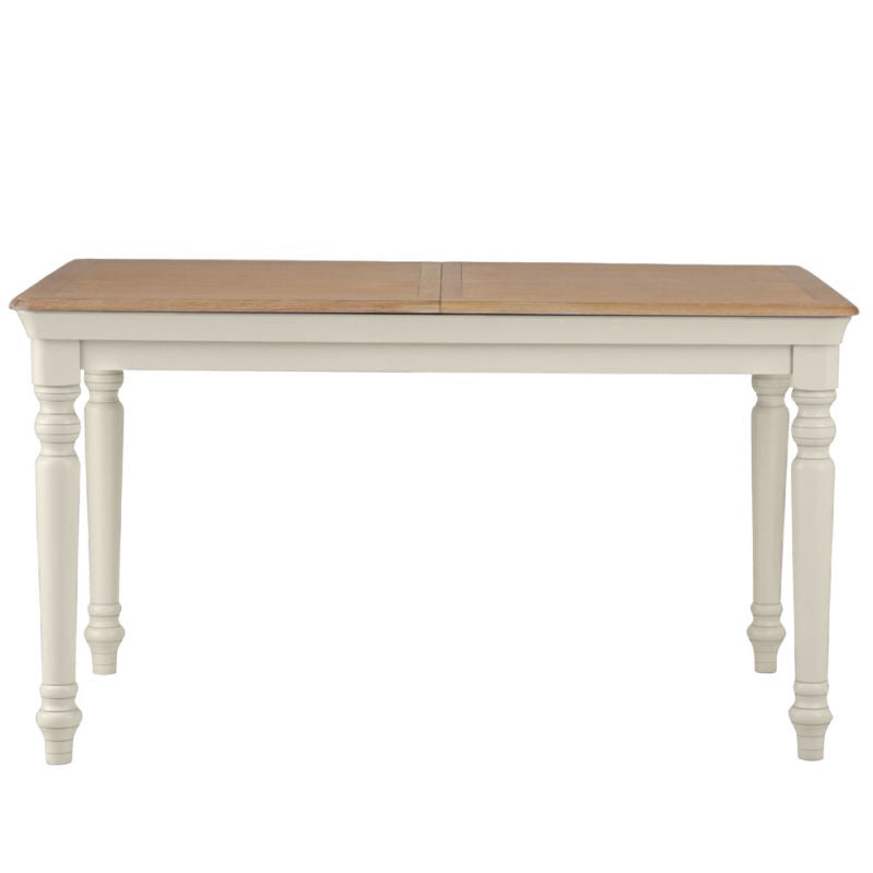 Brighton Warm White Painted Extending Dining Table (1.8 m-2.3 m) - Grade B