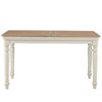 Brighton Warm White Painted Extending Dining Table (1.8 m-2.3 m) - Grade B