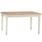Brighton Warm White Painted Extending Dining Table (1.8 m-2.3 m) - Grade B