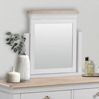 Brighton Grey Painted Dressing Table Mirror - Grade B