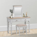 Brighton Grey Painted Dressing Table Mirror - Grade B
