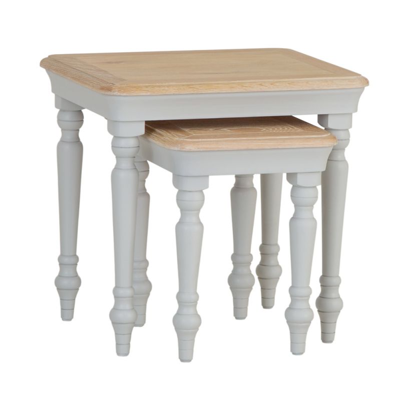 Brighton Grey Painted Nest of Tables - Grade B