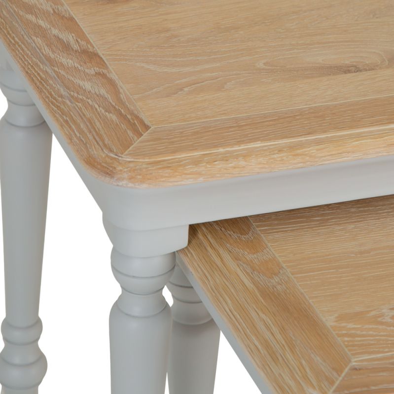 Brighton Grey Painted Nest of Tables - Grade B