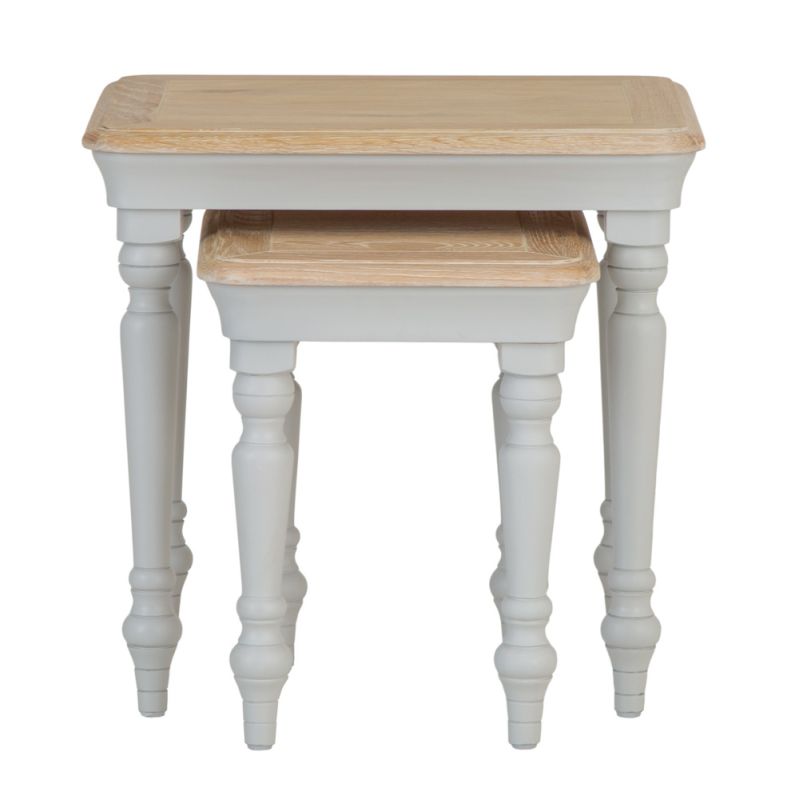 Brighton Grey Painted Nest of Tables - Grade B