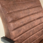 Bruut Industrial Dining Chair | Brown