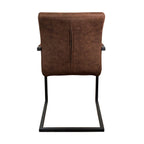 Bruut Industrial Dining Chair | Brown