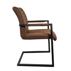Bruut Industrial Dining Chair | Brown