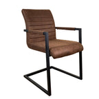 Bruut Industrial Dining Chair | Brown