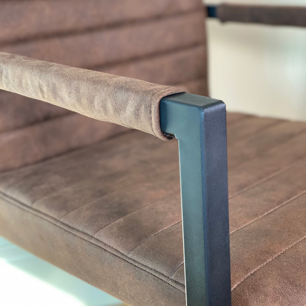 Bruut Industrial Dining Chair | Brown