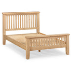 Bath Whitewash Oak Double Bed