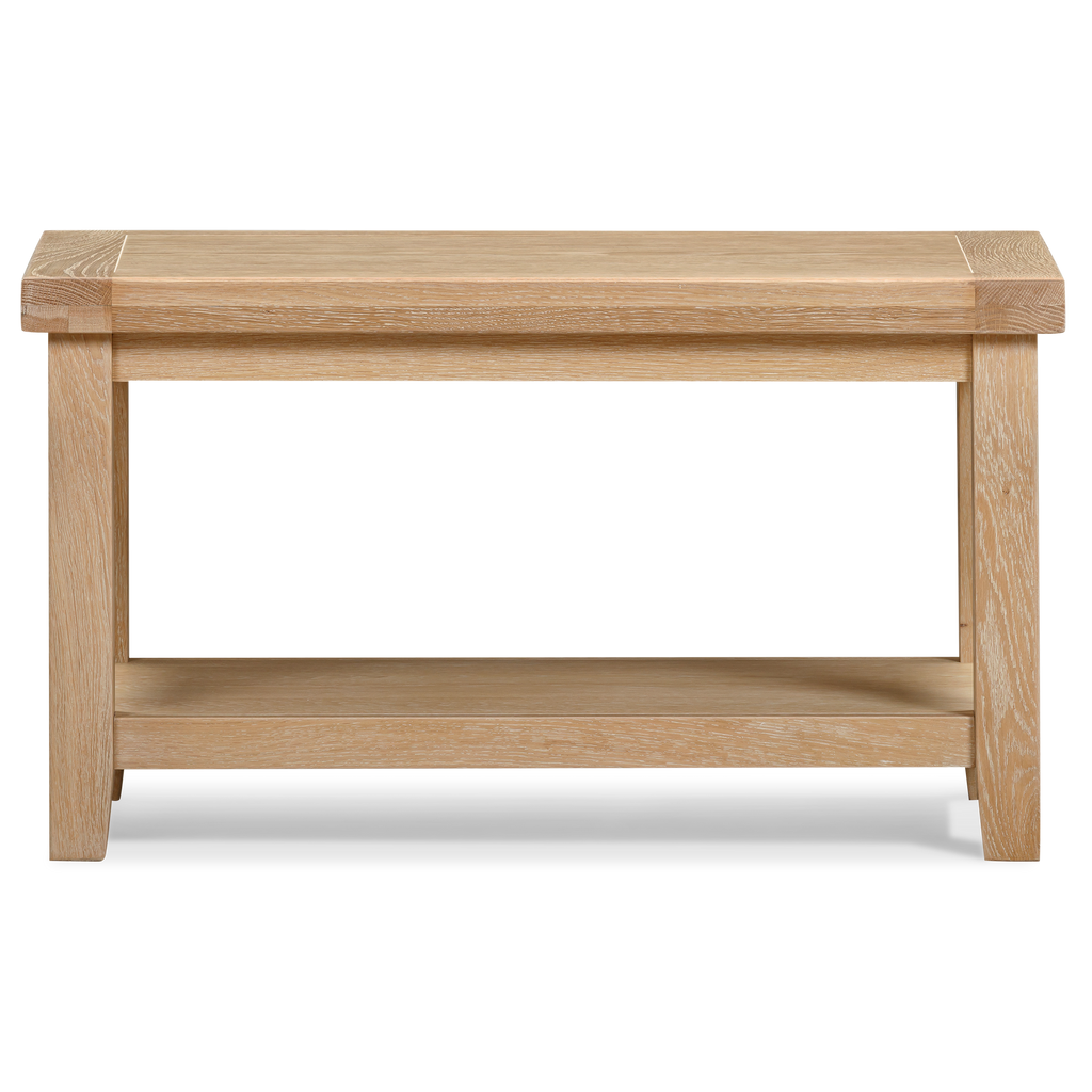 Bath Whitewash Oak Coffee Table