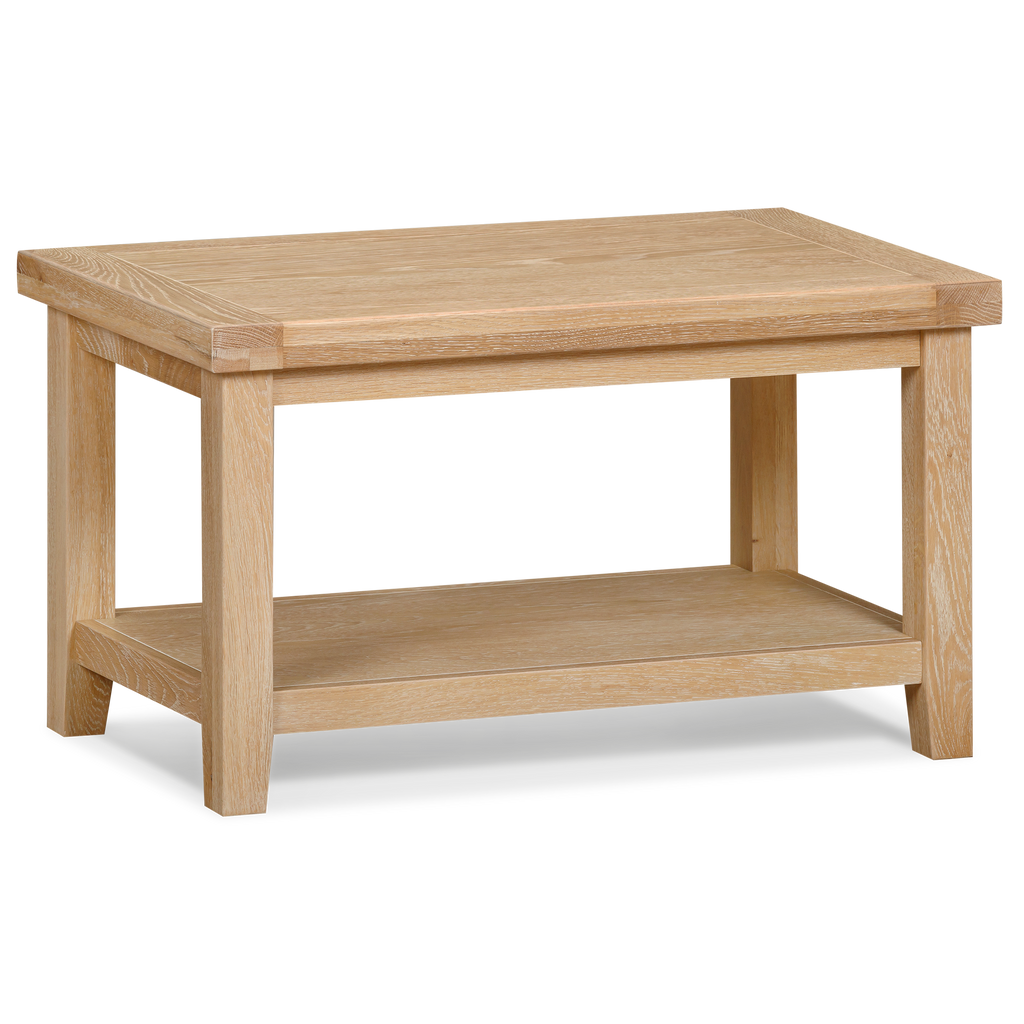 Bath Whitewash Oak Coffee Table