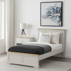 Brighton Grey Painted 3ft Single Bed - Grade B