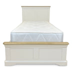 Brighton Warm White Painted 3ft Single Bed - Grade B