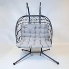 Brisbane Hanging Double Egg Chair | Grey