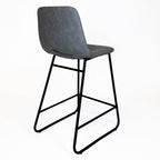 Bromley Industrial Bar Stool | Grey