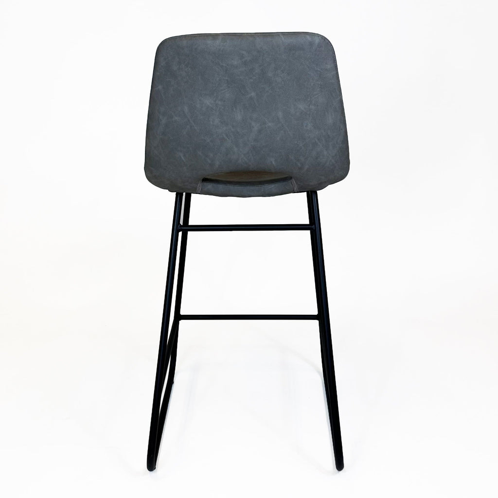 Bromley Industrial Bar Stool | Grey