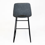 Bromley Industrial Bar Stool | Grey