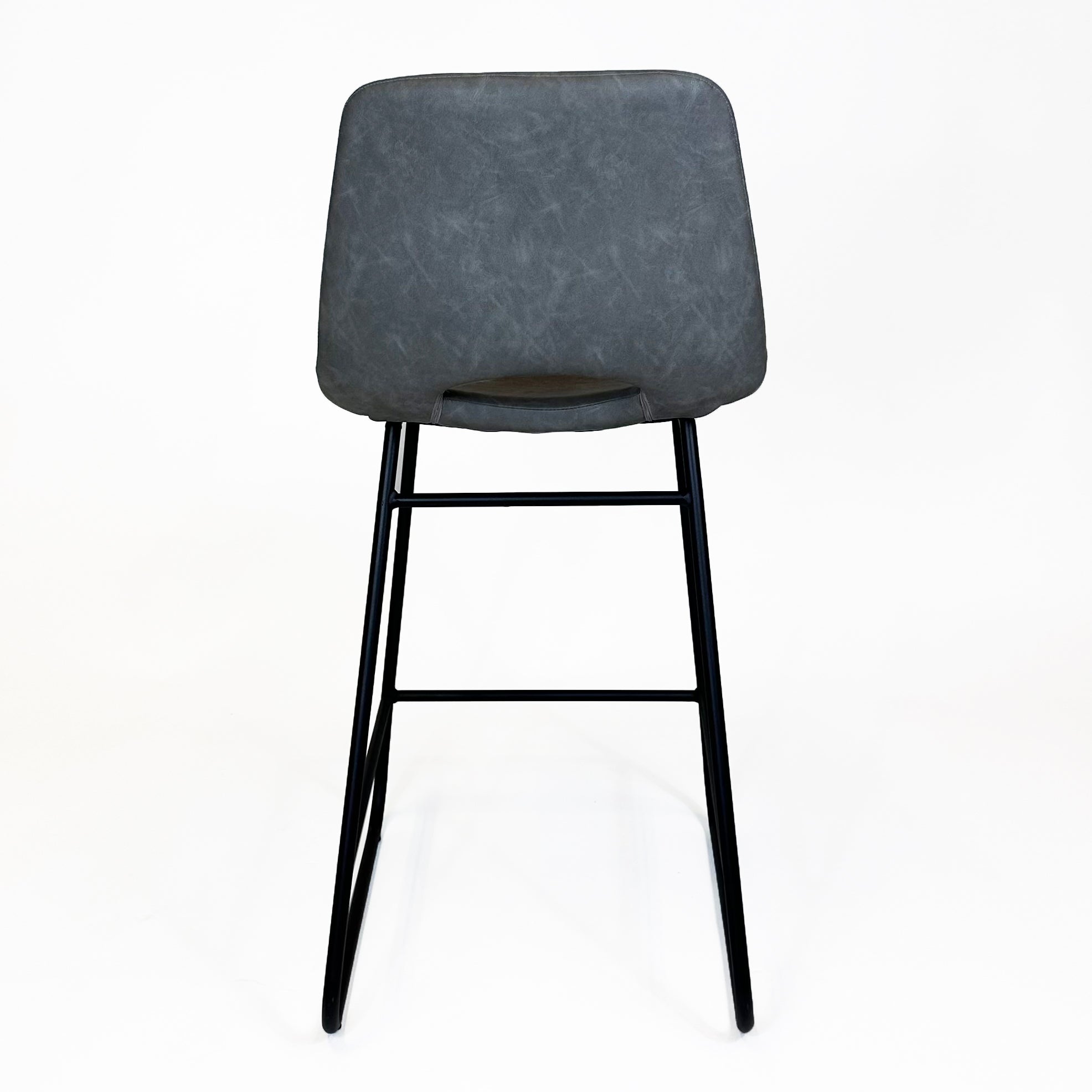 Bromley Industrial Bar Stool | Grey