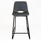 Bromley Industrial Bar Stool | Grey