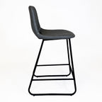 Bromley Industrial Bar Stool | Grey