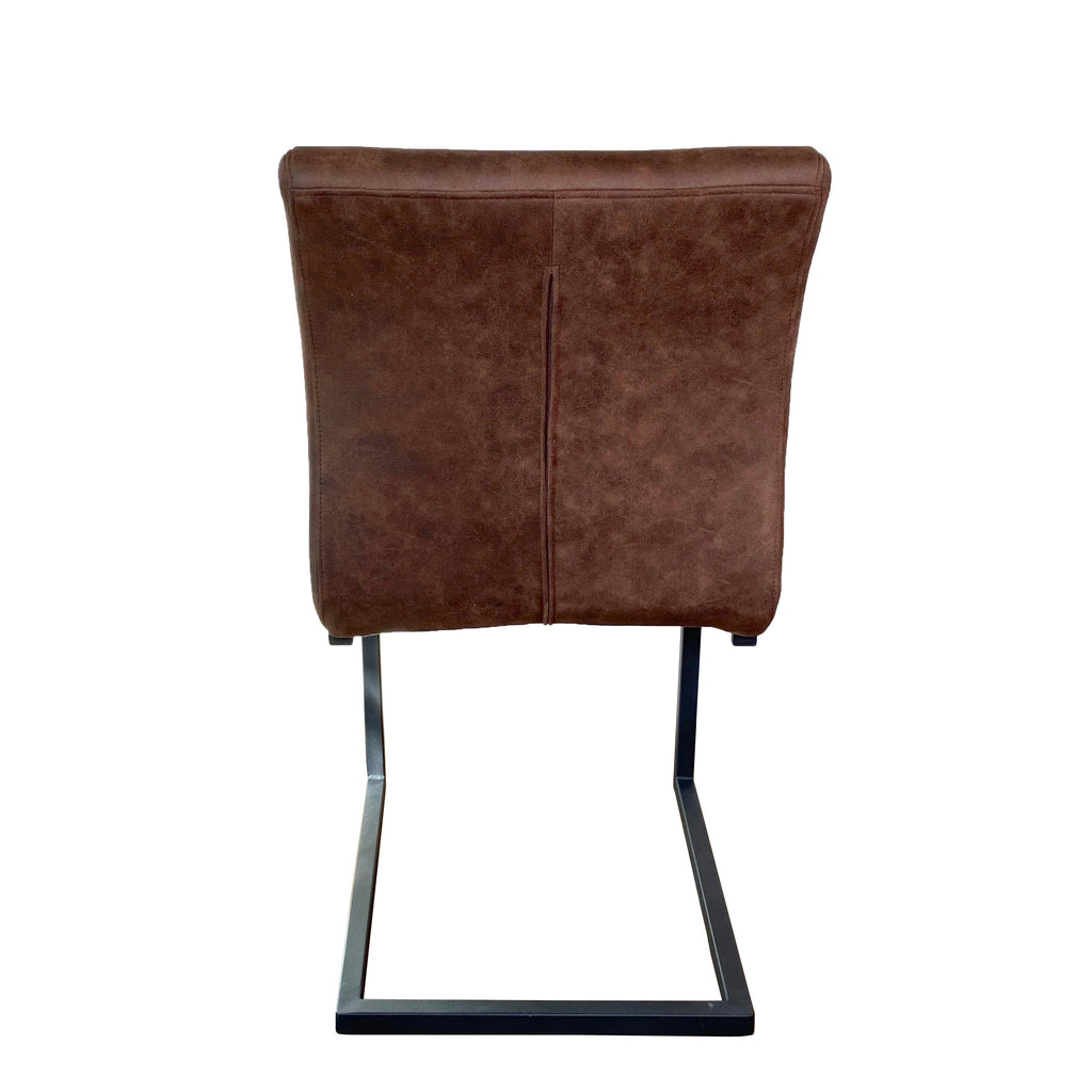 Bruut Industrial Dining Chair | Brown