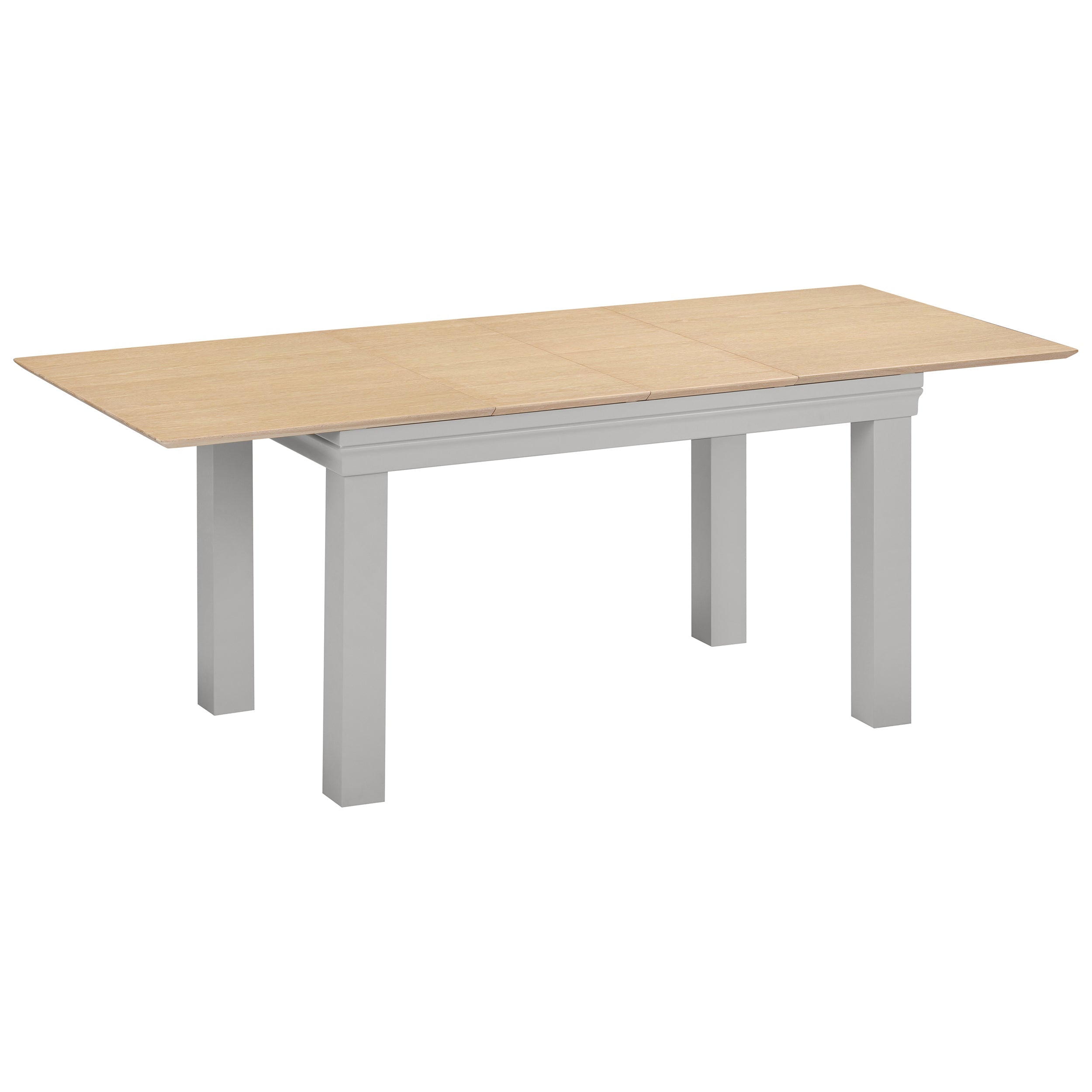 Francis Pebble Grey Extending Dining Table (1.4 m - 2.1 m)