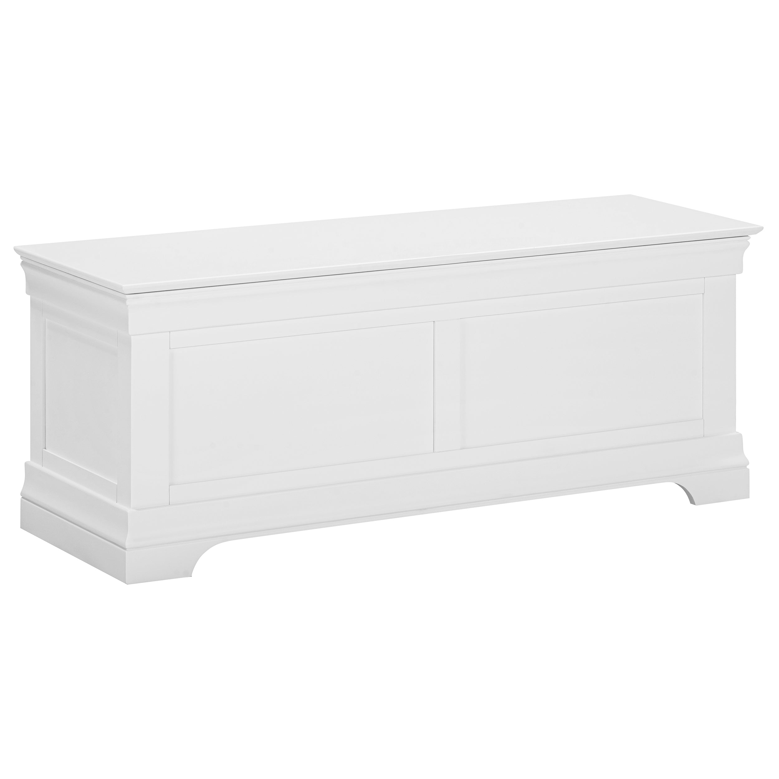 Chantilly Warm White Blanket Box