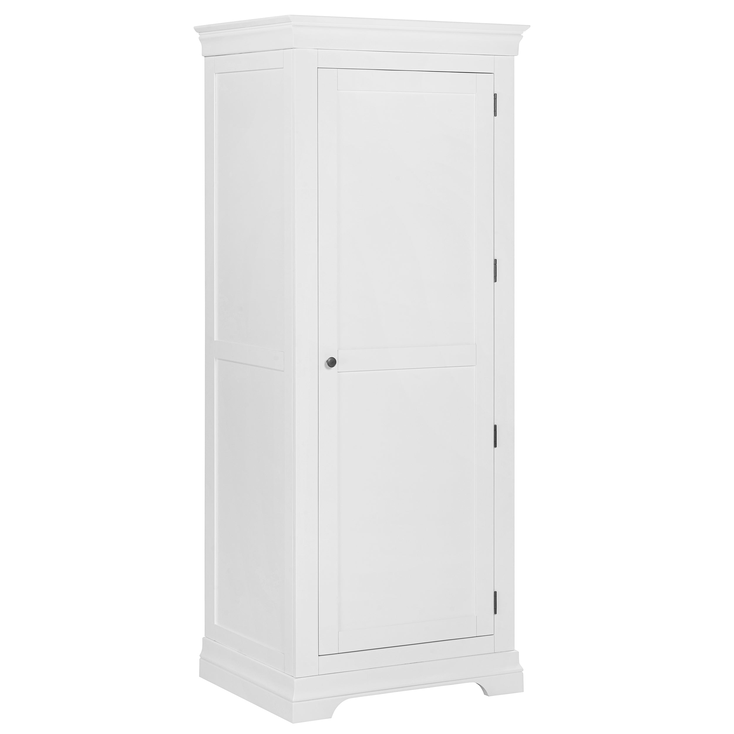 Chantilly Warm White Single Wardrobe