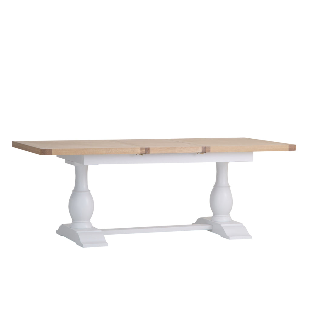 Clover Painted Extending Dining Table (1.6 m-2.1 m)