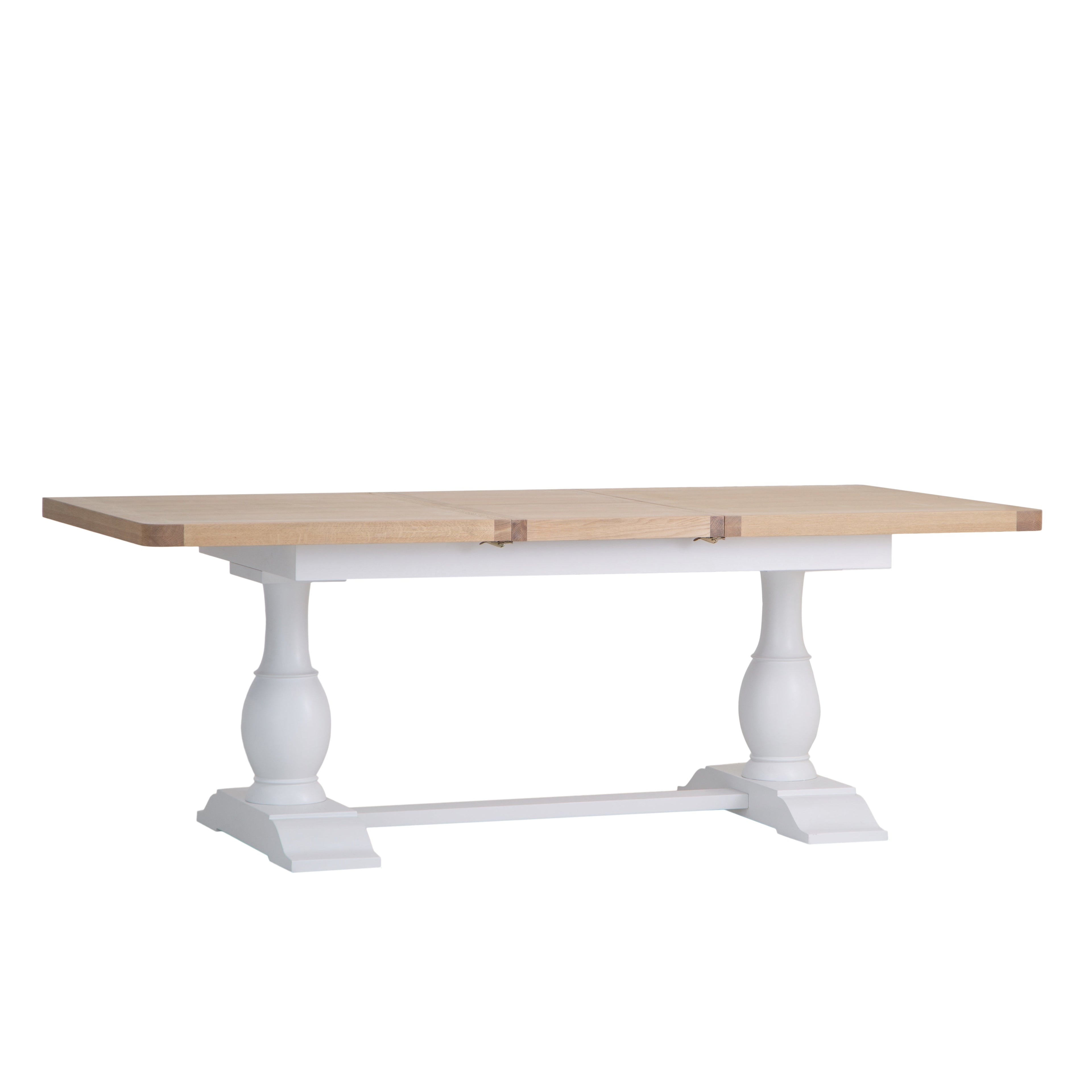 Clover Painted Extending Dining Table (1.6 m-2.1 m)