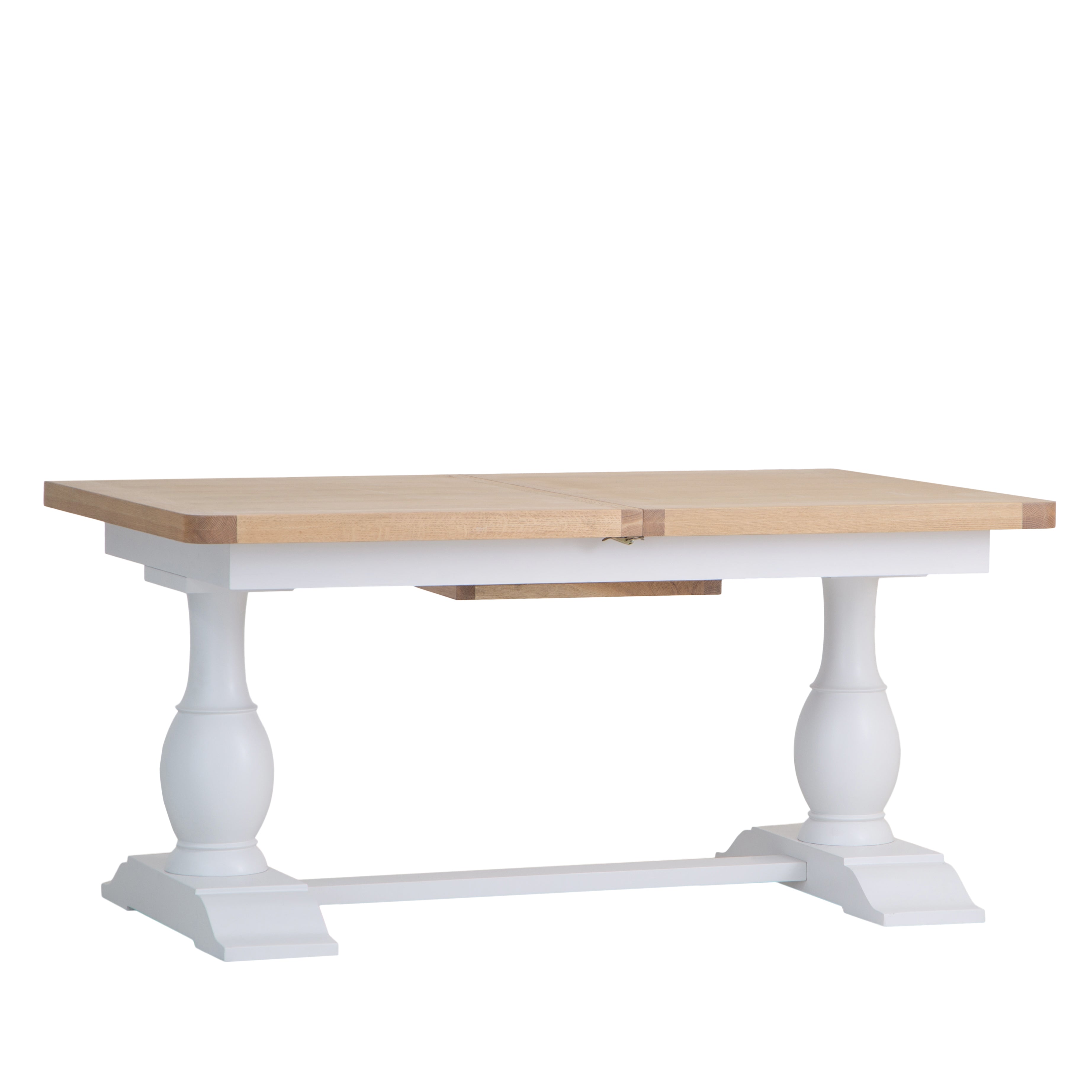 Clover Painted Extending Dining Table (1.6 m-2.1 m)