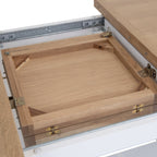 Clover Painted Extending Dining Table (1.6 m-2.1 m)