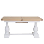 Clover Painted Extending Dining Table (1.6 m-2.1 m)