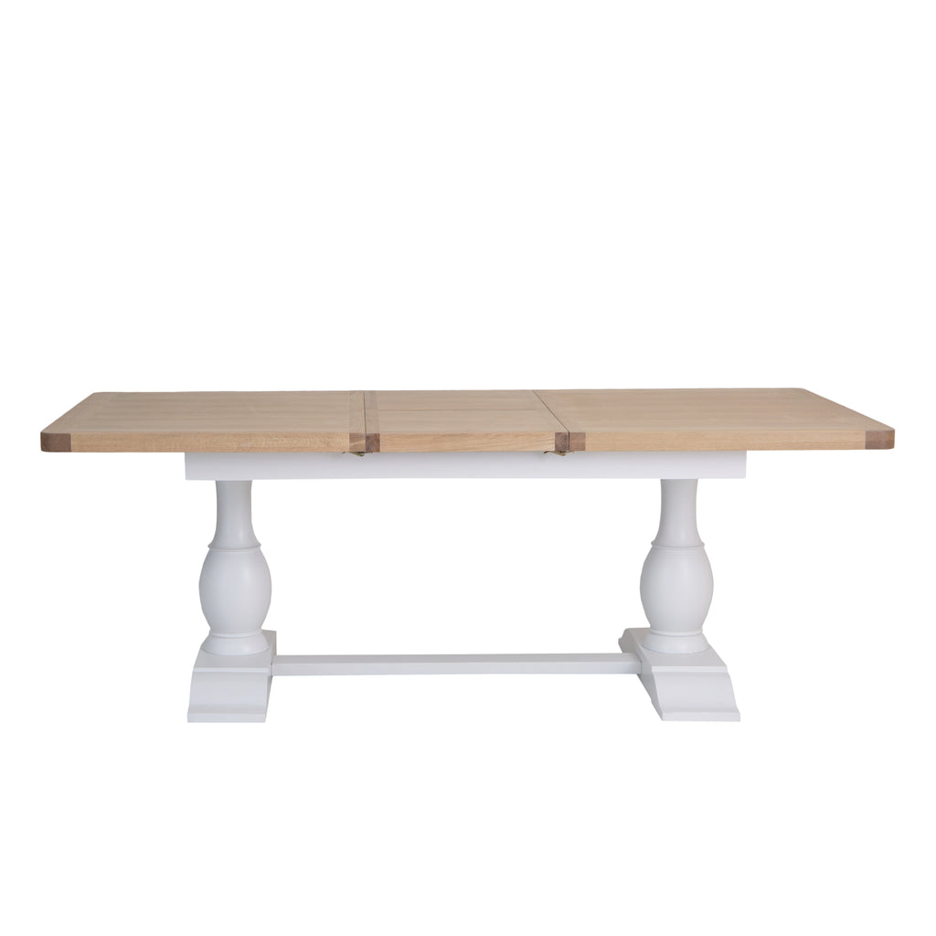 Clover Painted Extending Dining Table (1.6 m-2.1 m)