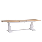 Clover Painted Large Extending Dining Table (2.2 m-2.6 m)
