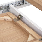 Clover Painted Large Extending Dining Table (2.2 m-2.6 m)