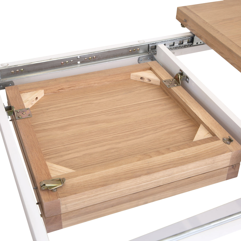 Clover Painted Large Extending Dining Table (2.2 m-2.6 m)