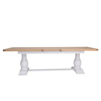 Clover Painted Large Extending Dining Table (2.2 m-2.6 m)