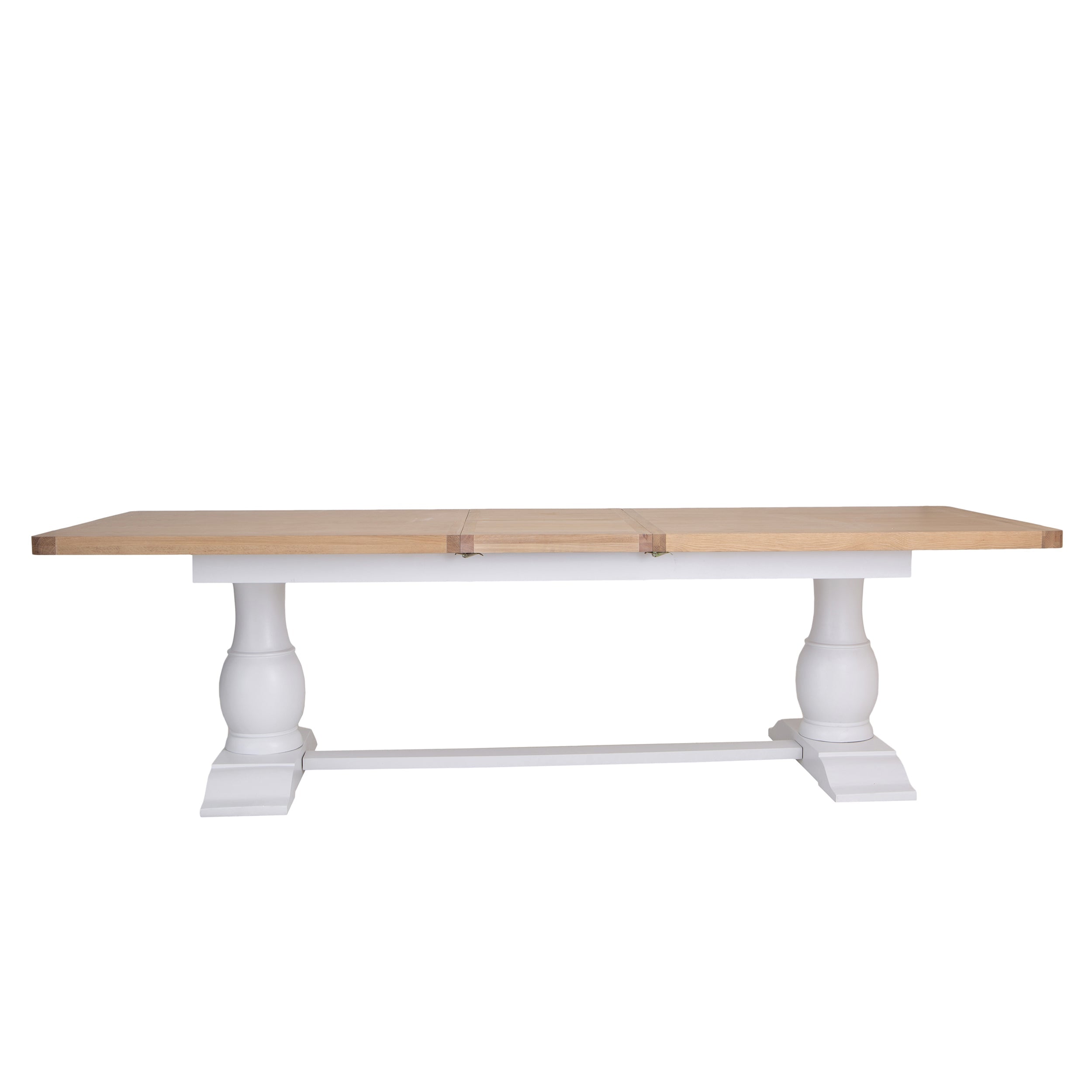 Clover Painted Large Extending Dining Table (2.2 m-2.6 m)