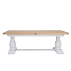 Clover Painted Large Extending Dining Table (2.2 m-2.6 m)