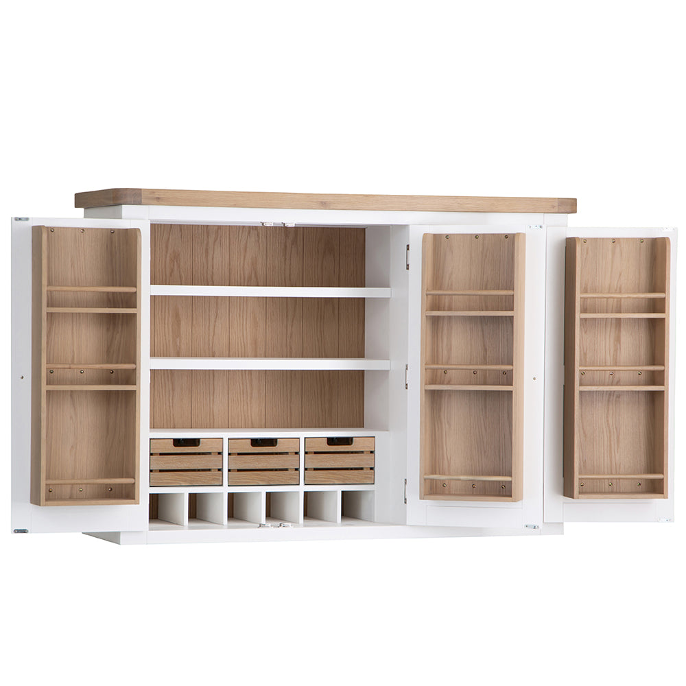 Clover Painted Triple Larder Unit