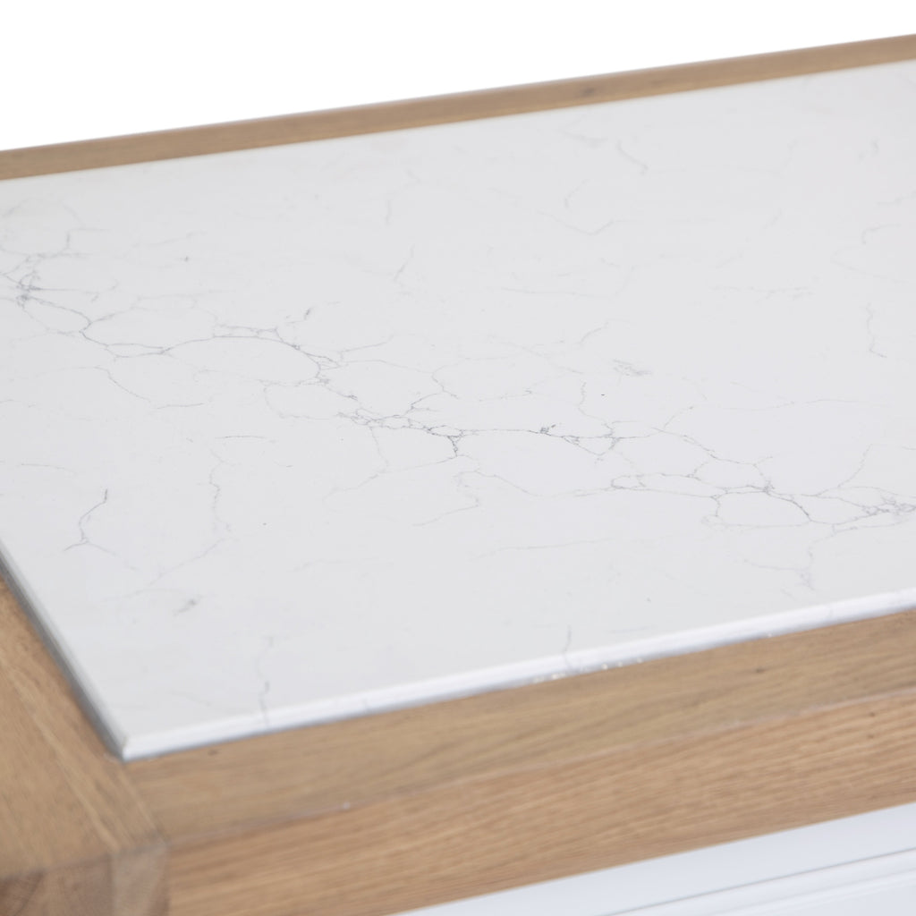 Clover Painted Small Kitchen Island