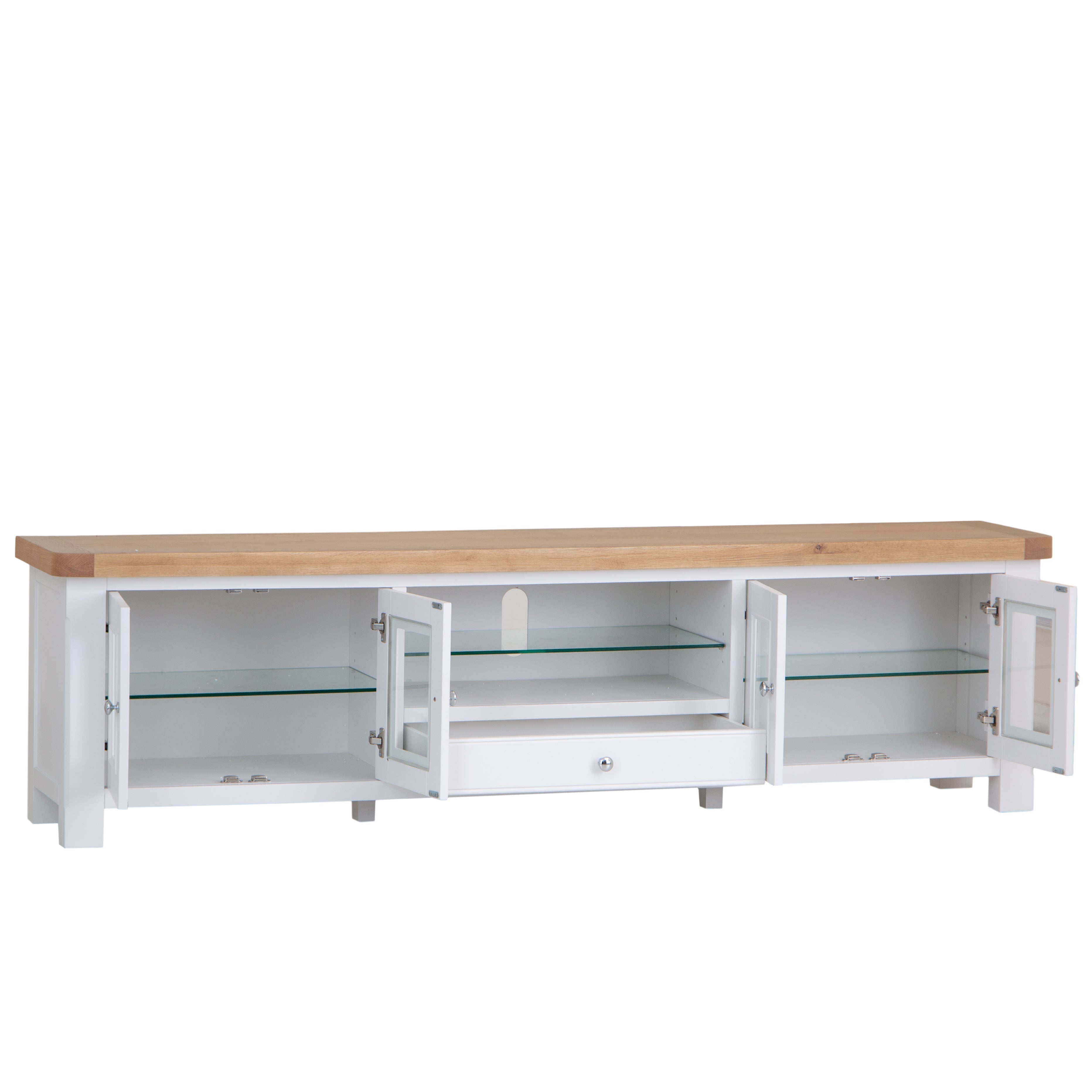 Clover Painted TV and Media Storage Unit