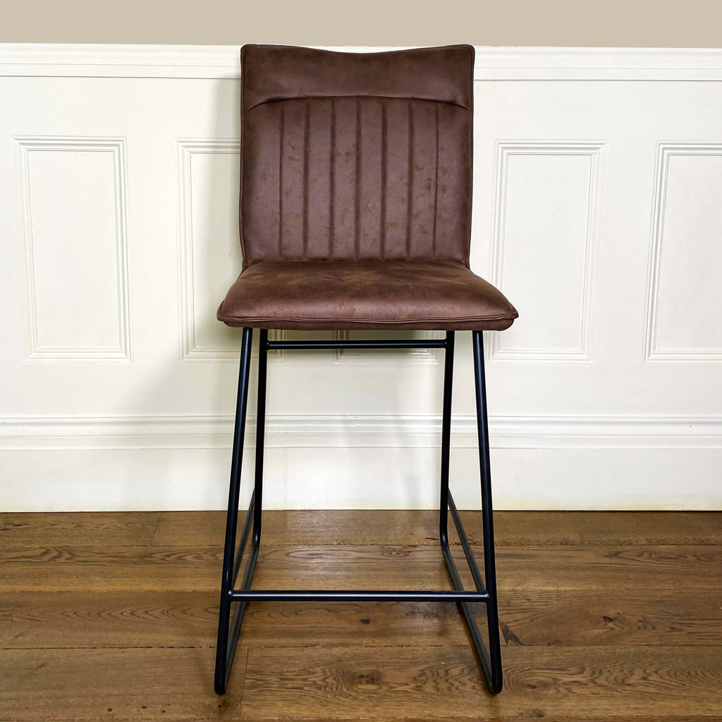 Cooper Bar Stool | Brown