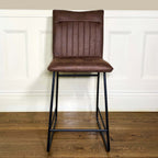 Cooper Bar Stool | Brown