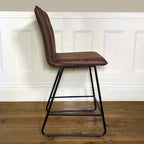 Cooper Bar Stool | Brown