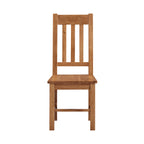 Cambridge Oak Slat Back Dining Chair | Wooden Seat